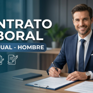 Contrato laboral Hombre
